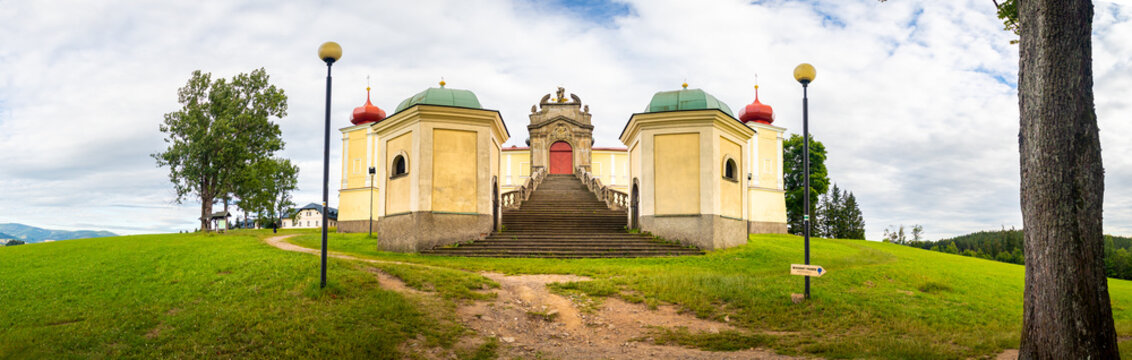 Convent of the Mountain of the Mother of God and Church of the Assumption of the Virgin Mary, Kraliky, Czech Republic