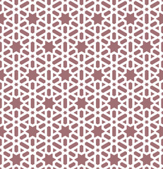 Fototapeta premium Seamless geometric pattern. Old fashioned ornament.