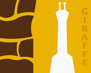 Geometric Giraffe Pattern