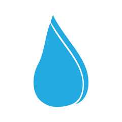 natural water logo template vector