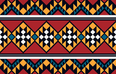 Geometric ethnic pattern seamless. ethnic seamless pattern. Design for cloth business, curtain, background, carpet, wallpaper, clothing, wrapping, Batik, fabric,Vector illustration.