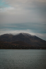 Fog over Hungry Hill Ireland 