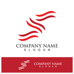 Business corporate S letter logo