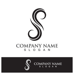 Business corporate S letter logo
