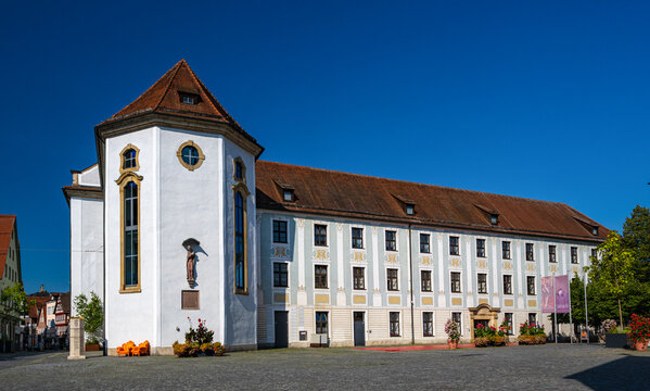 Schwäbisch Gmünd. Dominican monastery (Preacher) Founded in 1294. Baden-Wuerttemberg, Germany, Europe .
