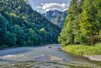 Trzy Korony Dunajec Pieniny Polska © artur