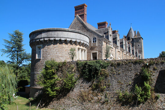 groulais castle in blain (france)