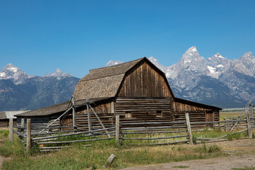 Grand Teton Mormon Row