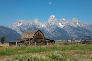 Obraz premium Grand Teton Mormon Row