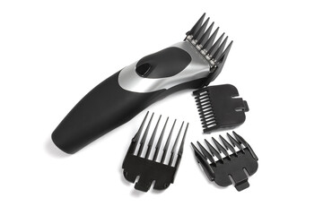 Electic Hair Trimmer and Plastic Combs