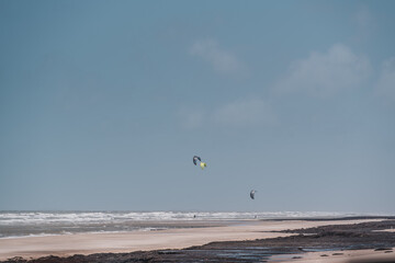 Paisagem natural em lençois maranhenses