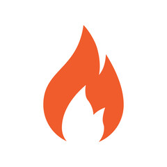Fire flame Logo vector, Oil, gas and energy logo concept