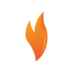 Fire flame Logo vector, Oil, gas and energy logo concept