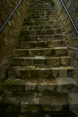 Image of an ancient stone staircase.