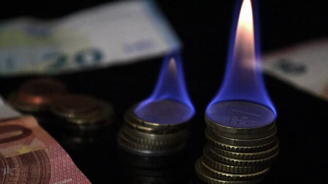 money burning cause of european inflation