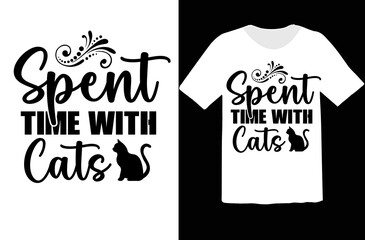Spent Time with Cats svg design