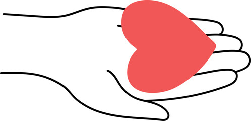 Heart Hand Love Sign Fingers