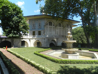 Istanbul (Turkey). Baghdad Kiosk inside the Topkapi Palace in the city of Istanbul.