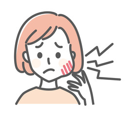 simple illustration for dentist and teeth