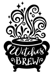 Witches brew signs svg. Witch's potion clipart. Personalized gift. Halloween decor. Isolated transparent background.
