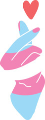 Transgender Hand Love Sign Finger