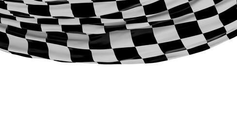 Fototapeta premium flag finish race sport 3d champion winner