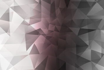 Light Gray vector low poly texture.