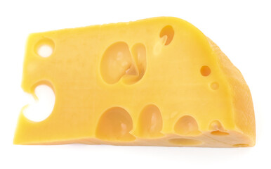 One piece of cheese.