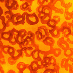 Fototapeta Abstract organic lines wallpaper background illustration autumn colors honey shapes obraz