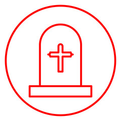 Obraz premium funeral icon