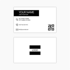 Business card design template