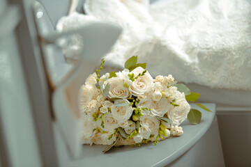 wedding bouquet of flowers