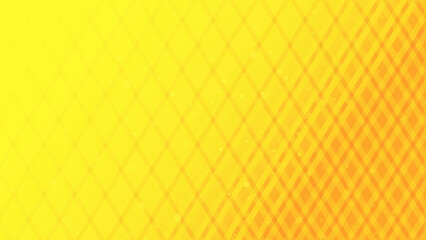 yellow orange abstract web banner with crystal background for social media post