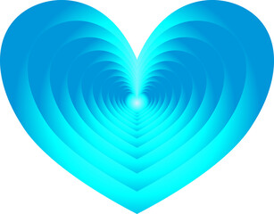 Heart lovers signs sticker decorative valentine greeting card background illustration