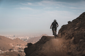 Fototapeta premium hiking in the mountains