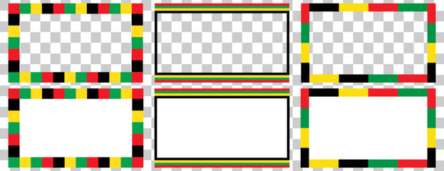 set of banners