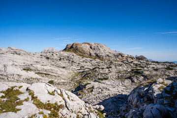 Panorama picture of the Stony Sea in the Alps III