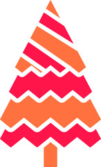 decorative Christmas tree illustration