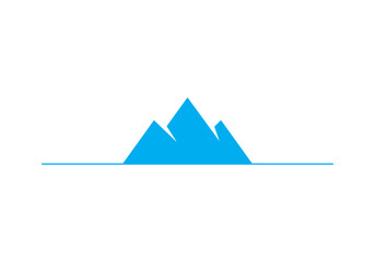 this is a creative mountain business logo 