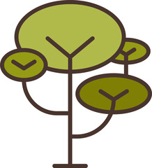 tree icon illustration