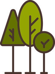 tree icon illustration