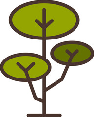 tree icon illustration