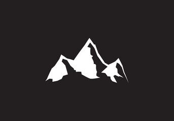 this is a creative mountain business logo  © raihan