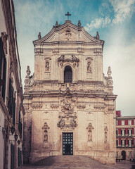 basilica church Martina Franca Italy