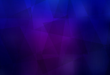 Dark Purple, Pink vector gradient triangles texture.