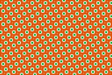 Geometric pattern in the colors of the national flag of Niger. The colors of Niger.
