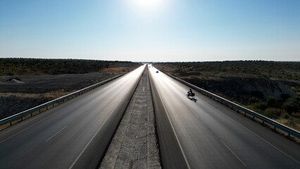 long tour cycling, happiness of being on the road and touristic travel program