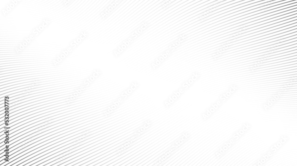 Poster wavy lines background. abstract gray stripes texture. warped and curved lines wallpaper. minimalisti