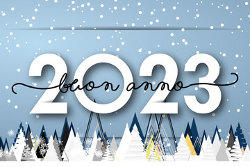 felice anno nuovo - buon anno 2023	