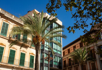 Manacor, Palma de Mallorca - Spain - September 15, 2022. Spanish city and municipality located in the eastern part of Mallorca, in the Balearic Islands. On the shores of the Mediterranean Sea
